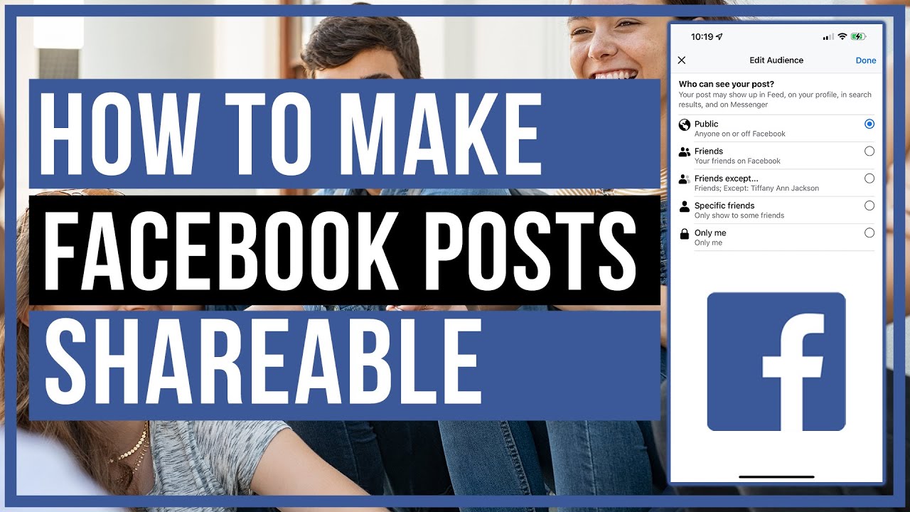 How to Make a Facebook Post Shareable