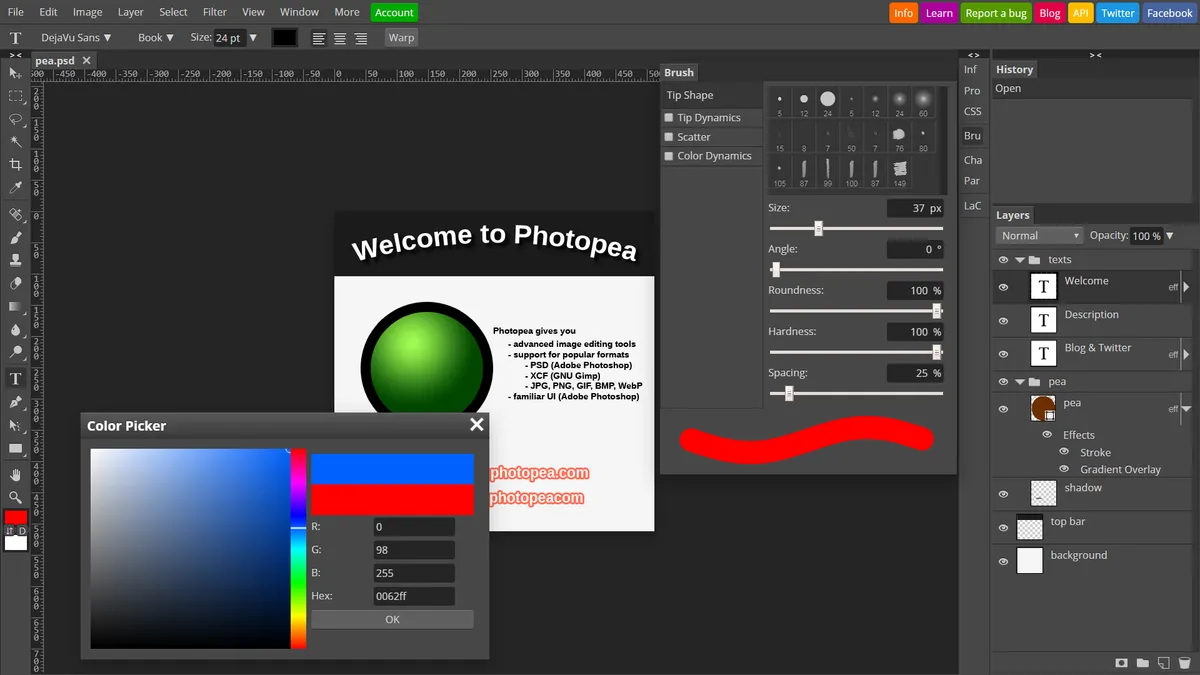 Is Photopea Better in Browser or App